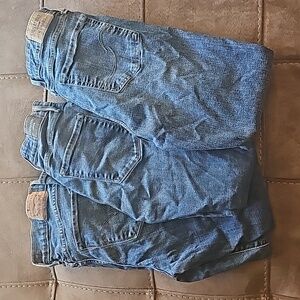 3 pairs Women's Levi Jeans
